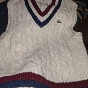 Izod lacoste sweater vest